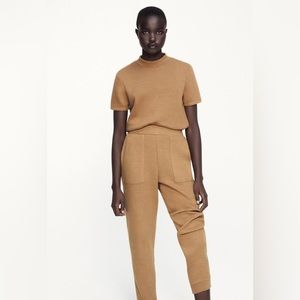 ZARA KNIT JOGGING PANTS